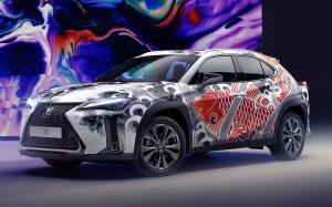 Lexus UX250h F-Sport Tattooed Art Car by Claudia De Sabe 2020 года